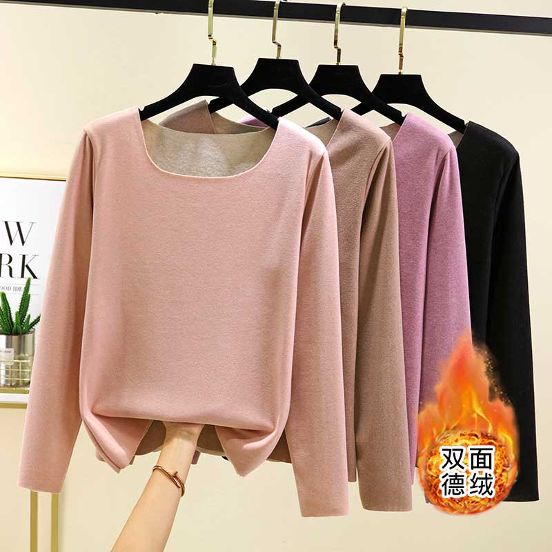 冬季双面德绒保暖内衣