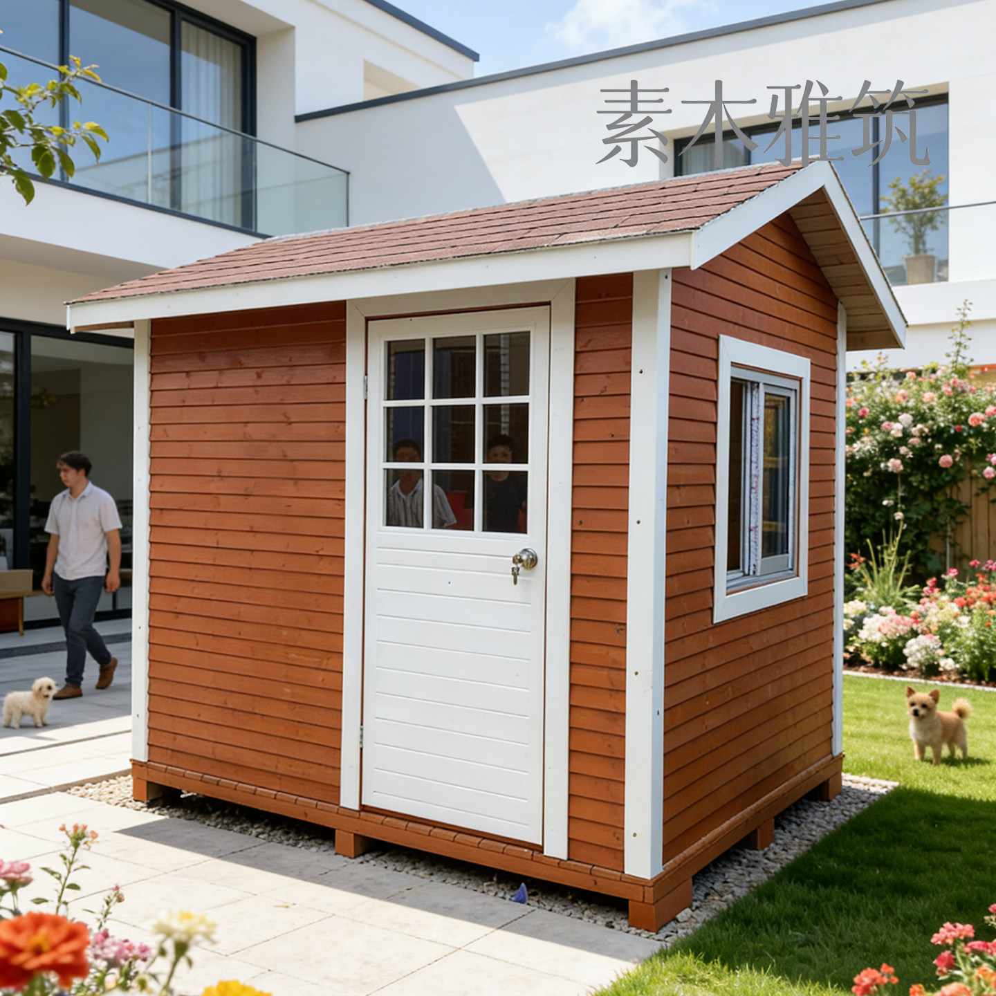 户外实木小木屋定制 景区民宿网红打卡小屋防腐木组装移动房子