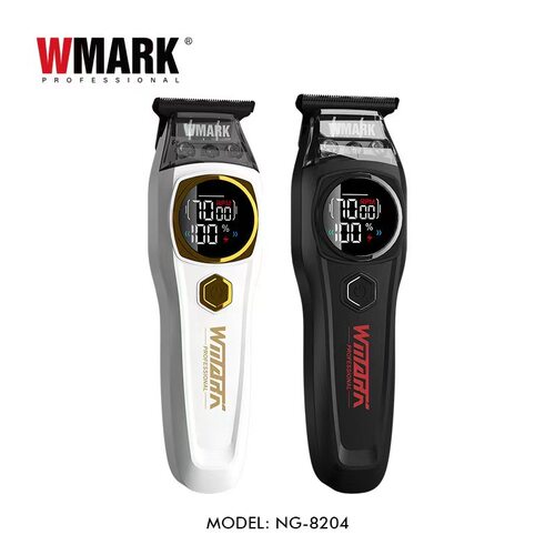 WMARK NG-8204专业无线充电雕刻剪有刷电机DLC刀片锋利耐磨理发器