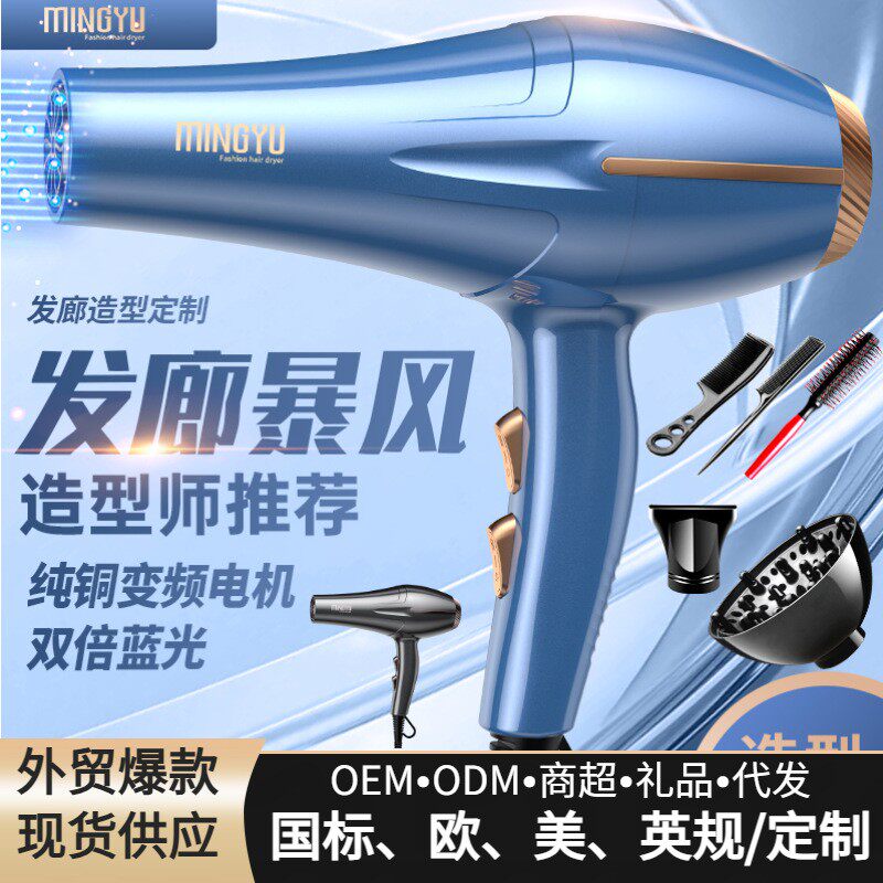 电吹风机大功率家用发廊理发店专用风筒冷热风电风吹大风力吹头发
