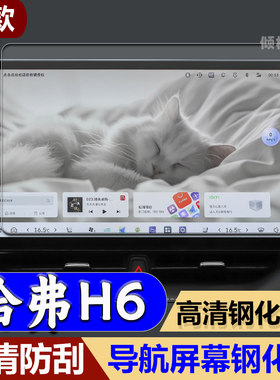 26款长城哈弗H6导航钢化膜