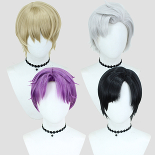 恋与深空 黎深 祁煜 沈星回 秦彻cos假发 仿真头皮动漫假发