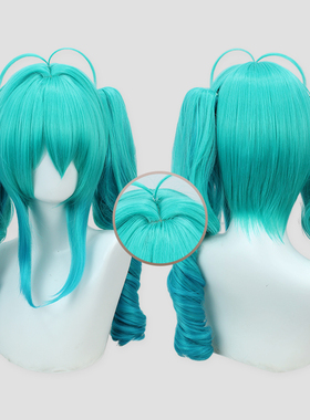 初音未来COS假发 miku初音小恶魔游戏动漫cosplay二次元假毛