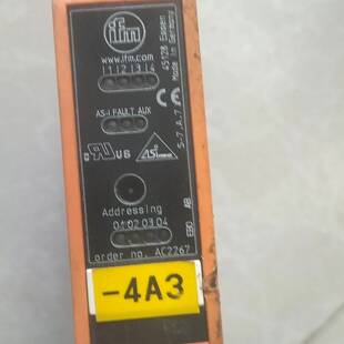 可维修IFM易福门AC2267控制器模块，德国，型号AC2议价