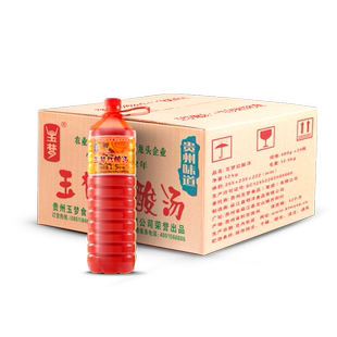 玉梦贵州凯里红酸汤1500克12瓶整箱餐饮批发酸汤鱼专用料酱料调料