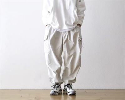 日单安得王Cargo Pants 轻量户外机能防撕裂军事宽松工装长裤26SS