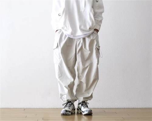 日单安得王Cargo Pants 轻量户外机能防撕裂军事宽松工装长裤26SS