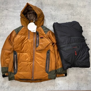 户外王者！羽皇南加户外机能防水轻量化连帽保暖羽绒服860蓬