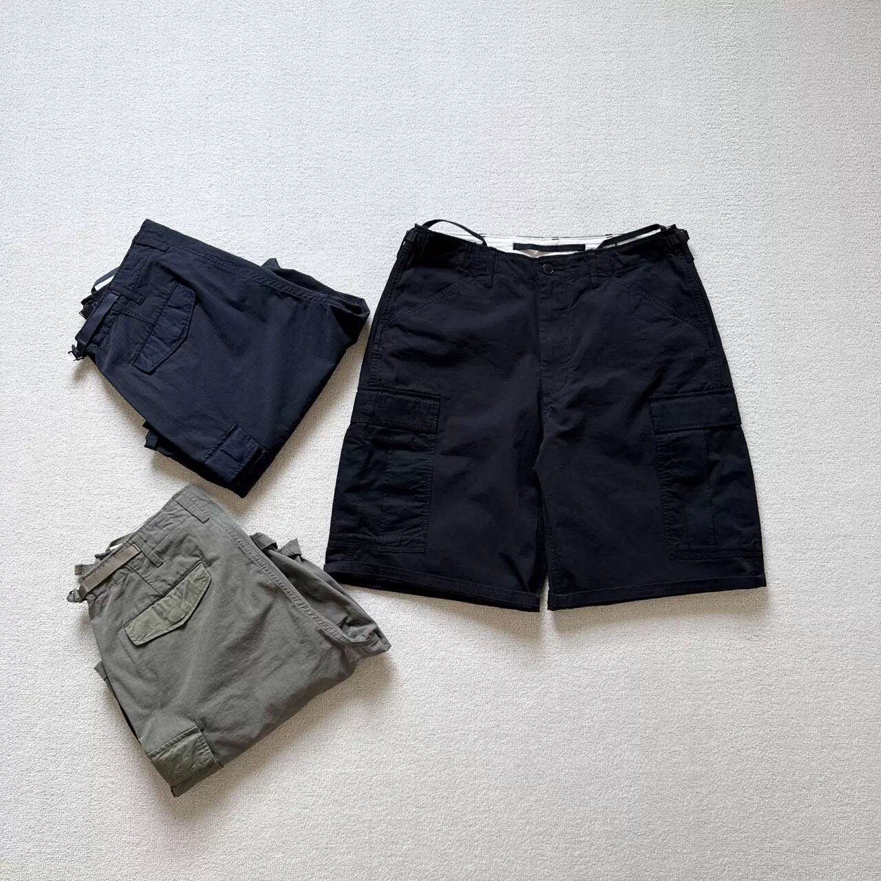 日单杜邦Cordura面料M51 Cargo Shorts军事风防撕裂工装口袋短裤