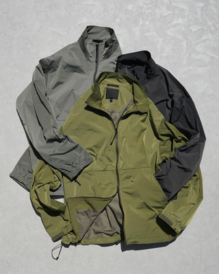 现货搞得稳日系户外机能轻量化速干尼龙防撕裂防泼水夹克外套