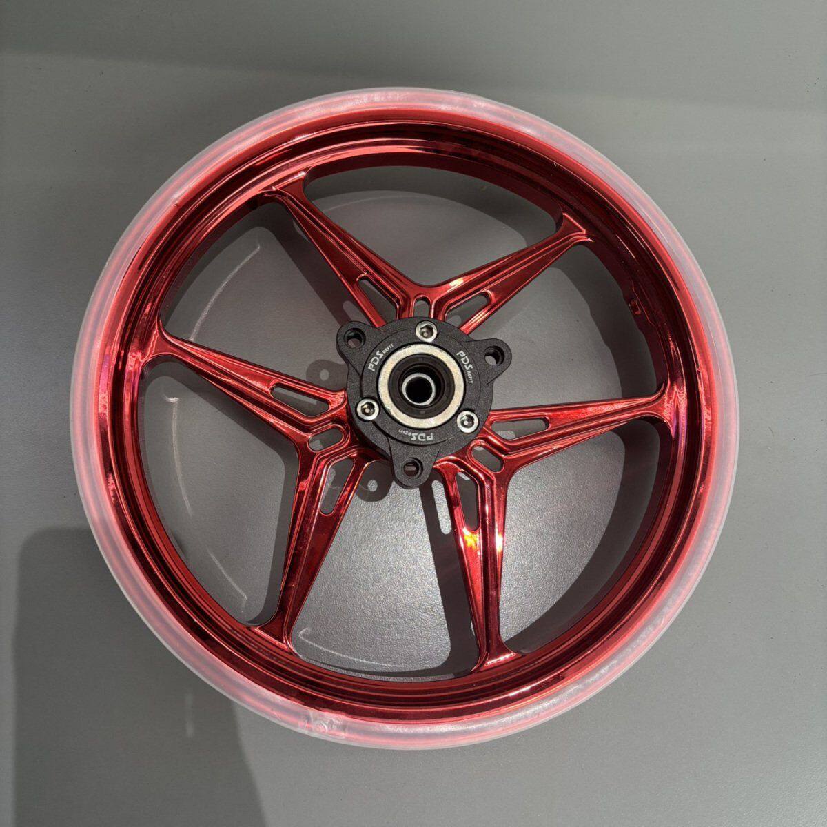 国标电动车12寸轮毂适用小牛U系前钢圈铝合金电镀u1e F400t前轮