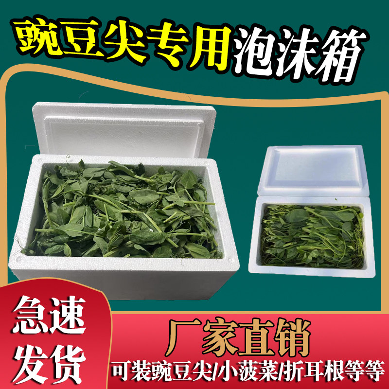 豌豆尖专用快递打包泡沫箱子