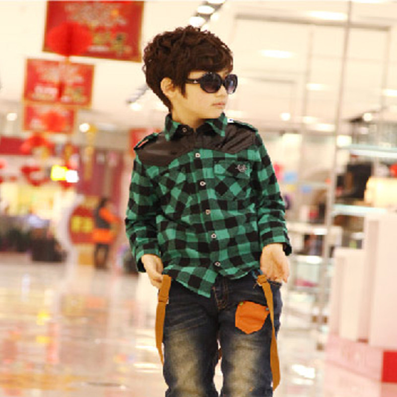 Chemise garcon à manche longue - Ref 2075036 Image 3