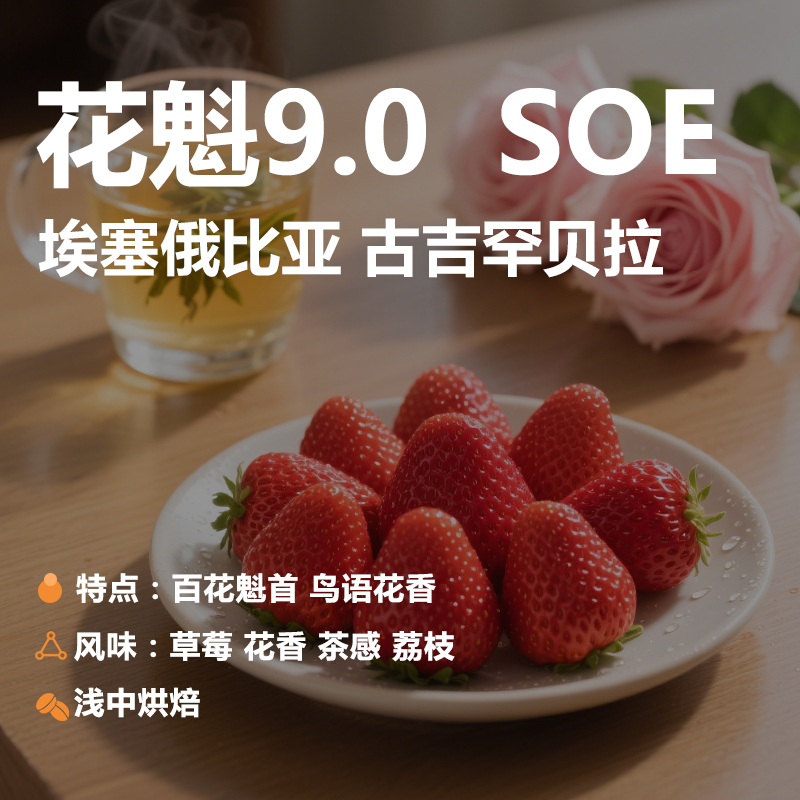 花魁SOE咖啡豆9.0埃塞古吉罕贝拉