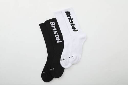 工装飞行员 FCRB AUTHENTIC LOGO REGULAR字母标休闲长筒袜24AW