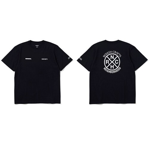 工装飞行员 NBHD 24SS 台北限定日系印花宽松圆领小领口短袖T恤男