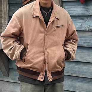 工装 VISVIM FIL 22AW  中村日潮水洗做旧棉夹克外套  飞行员