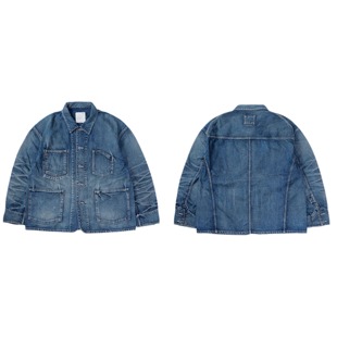 工装飞行员 MADNESS 24SS 余文乐日产铁道牛衣日产牛仔夹克外套