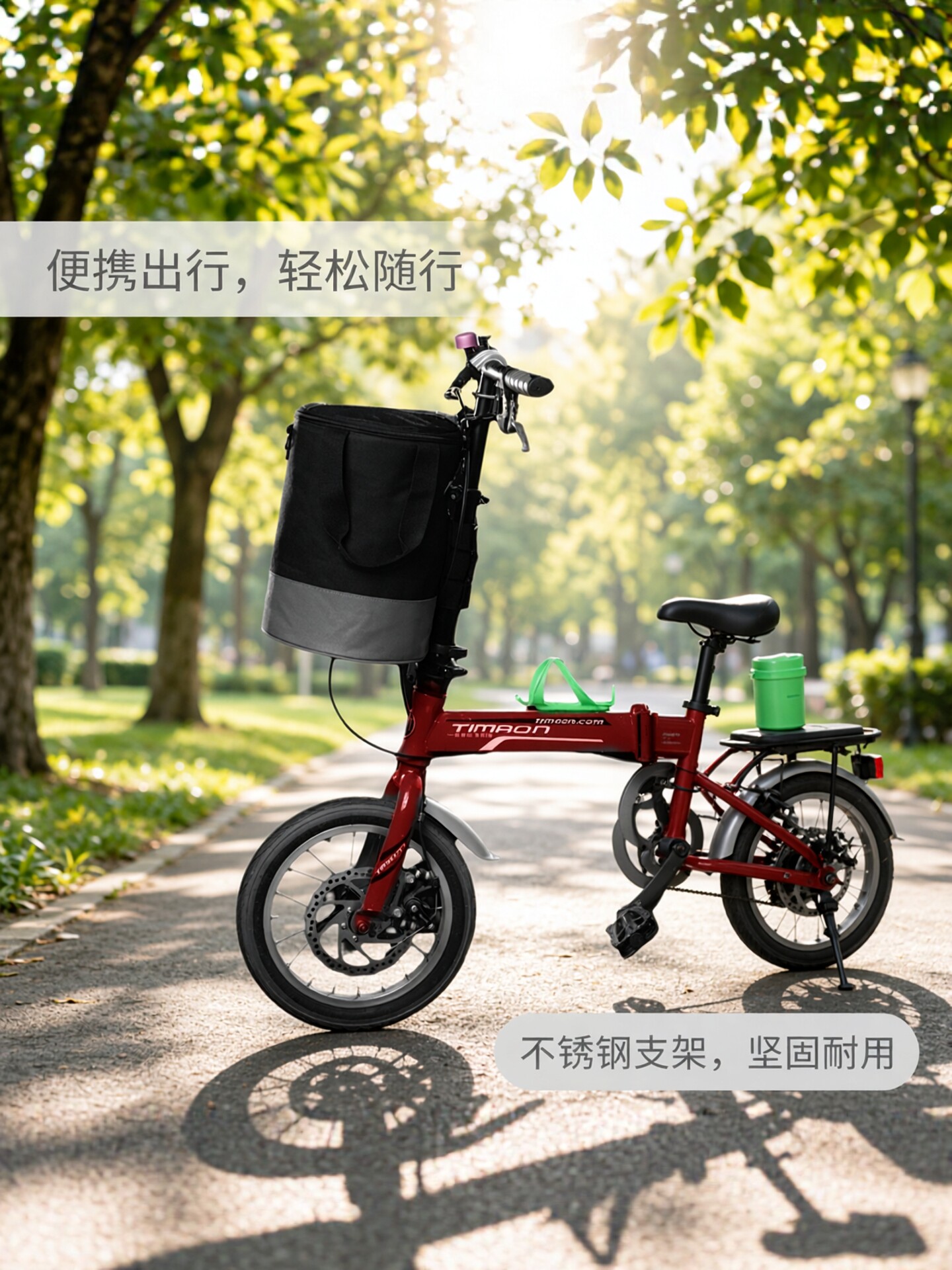 自行车加大挂包车前包防水车把包龙头包折叠车包骑行装备厚车头包