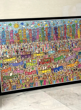 5000片拼图框雷诺瓦3000片立体悬浮拼图裱框创意4000拼图框6000片