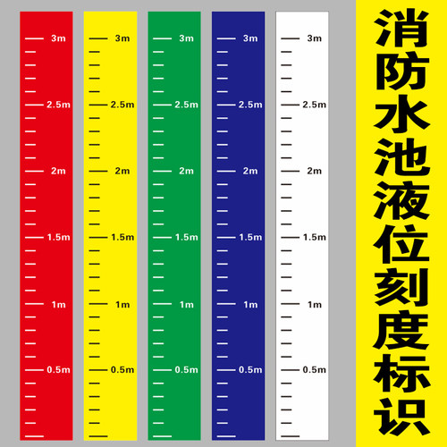 液位刻度罐体卷尺不干胶标识牌