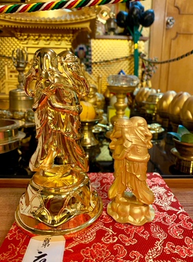 圣天欢喜天供大圣欢喜天纯铜欢喜天如法六敬爱像欢喜天圣天浴油供
