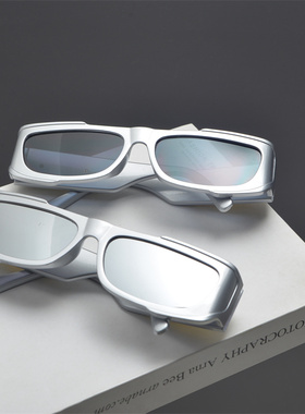 防紫外线方形复古男女朋克太阳镜