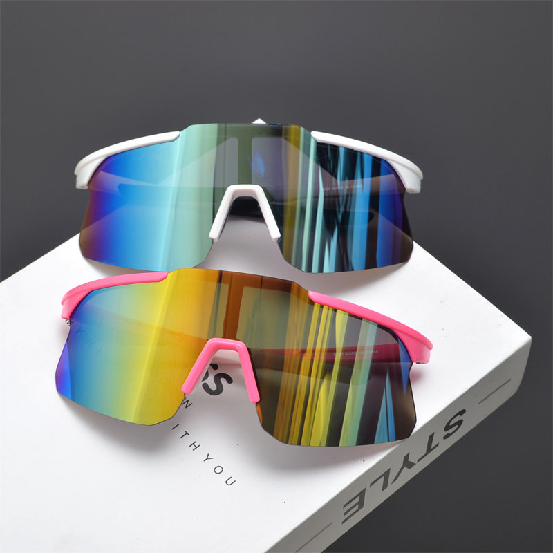 赛博朋克未来感一体式连体墨镜男女潮户外骑行滑雪太阳眼镜防风尘