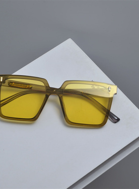 防紫外线潮流韩版方形显瘦柳钉