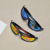 赛博朋克千禧未来感机能风墨镜男女潮人骑行开车钓鱼偏光太阳眼镜