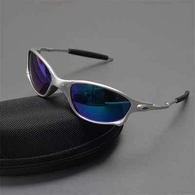 欧美复古飞行员炫彩朋克太阳眼镜