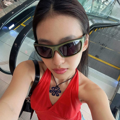 防紫外线方形复古朋克男女炫酷潮
