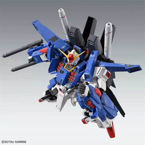 现货 万代 MG 1/100 全装甲ZZ高达 ZZFA 卡版 KA版 拼装