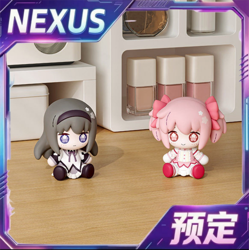 GSC Huggy 魔法少女小圆 鹿目圆 晓美焰 坐姿Q版手办 预定金