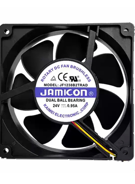 凯美JAMICON JF1238B2TRAD 12038 12CM 24V 0.95A 变频器散热风扇