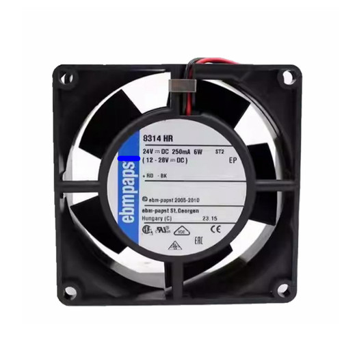 ebmpaps 8314 H HR HL HU/2HU/2H/19H U 8CM 24V变频器散热风扇
