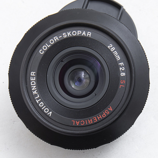 福伦达28mm/f2.8 SL佳能EF单反口广角定焦手动镜头95新#0305