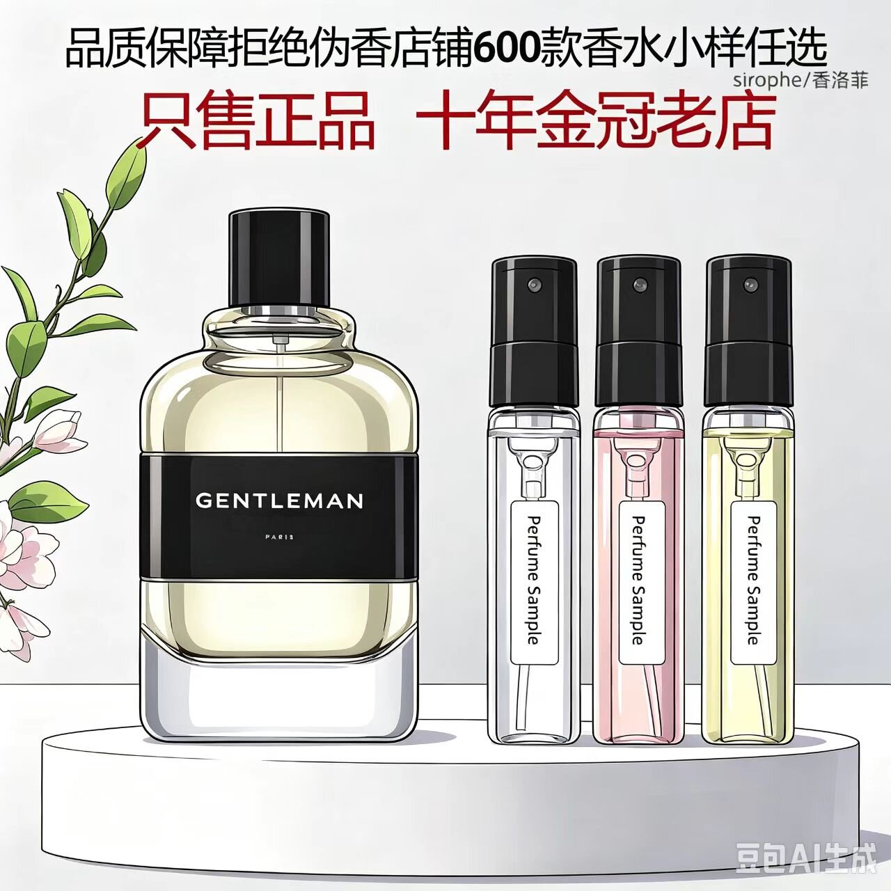 小熊宝宝心无禁忌绅士香水图片