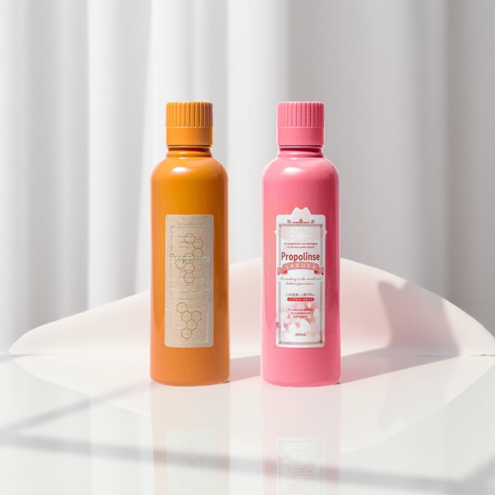 日本成人原装进口比那氏漱口水樱花/蜂胶150ml日用品清新口气留香