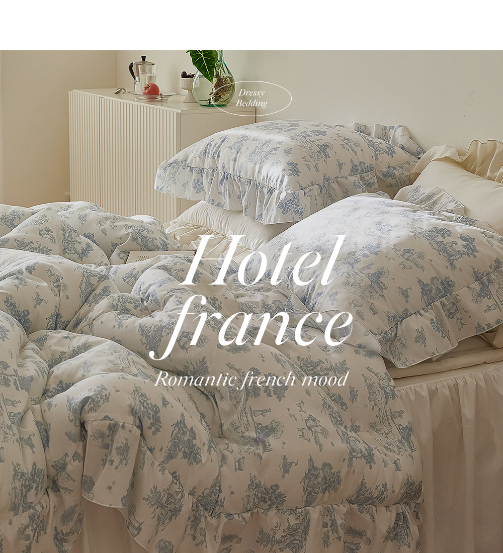 法式4件套纯棉浪漫法式复古
