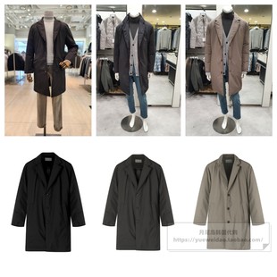 24折直邮EDITION 冬男士韩国代购中长款商务休闲羽绒服EC4C309