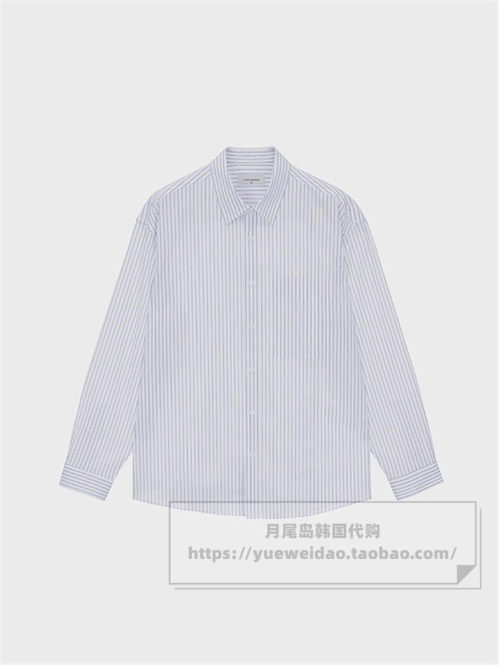 mindbridge长袖商务休闲条纹