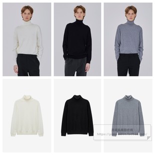 翻领高领针织衫 25冬男士 MZKT71A6 Bridge韩国代购 发货快直邮Mind