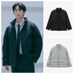 直邮Mind Bridge25男士韩国代购短款宽松立领环保羽绒服MZDJ8171