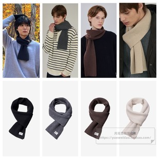 发货快特价 bridge25冬情侣男女羊毛羊绒长围巾MZMF00A2 直邮mind