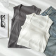 贴身日记显瘦遮副乳内搭打底春夏秋季 背心女 免文胸带胸垫棉质无袖