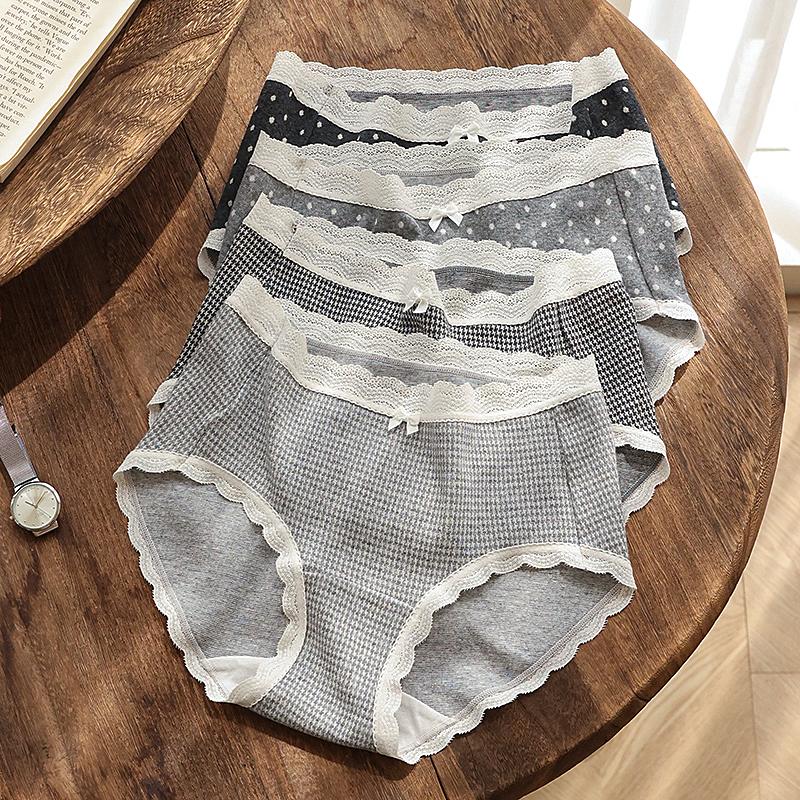 贴身日记蕾丝花边7A抑菌柔软内裤