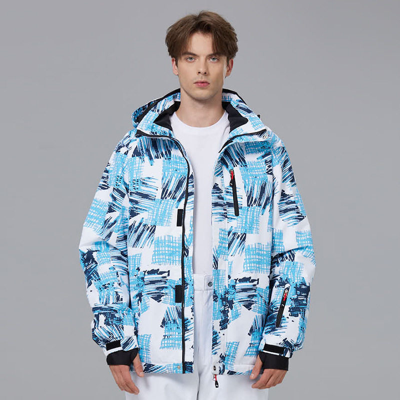 滑雪服男款冬季户外单板双板滑雪衣保暖加厚滑雪服跨境新款