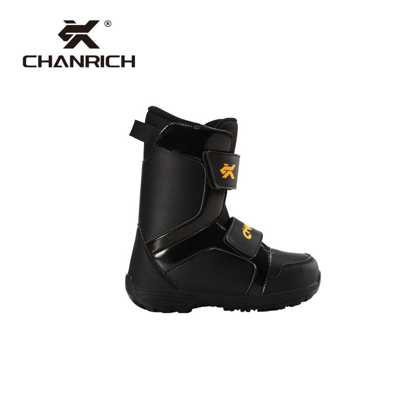 CHANRICH单板滑雪鞋儿童魔术贴快穿雪靴青少年全能滑雪装备防滑