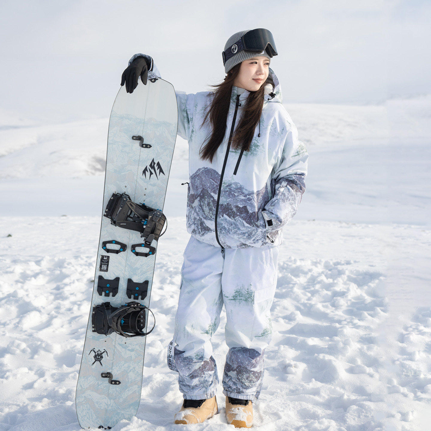 25新款冬季加厚滑雪服套装女户外运动防风保暖雪地小个子滑雪衣裤